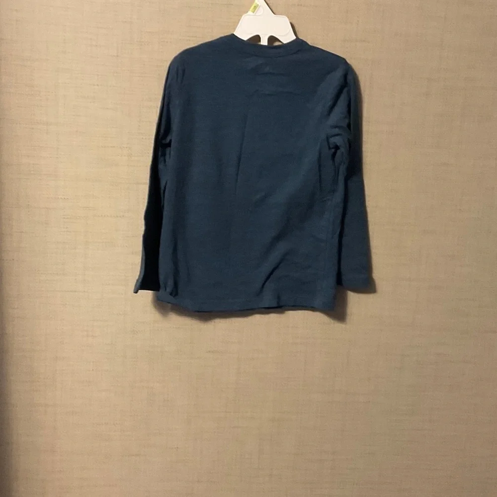 OshKosh B'gosh Navy UFO Long Sleeve Tee